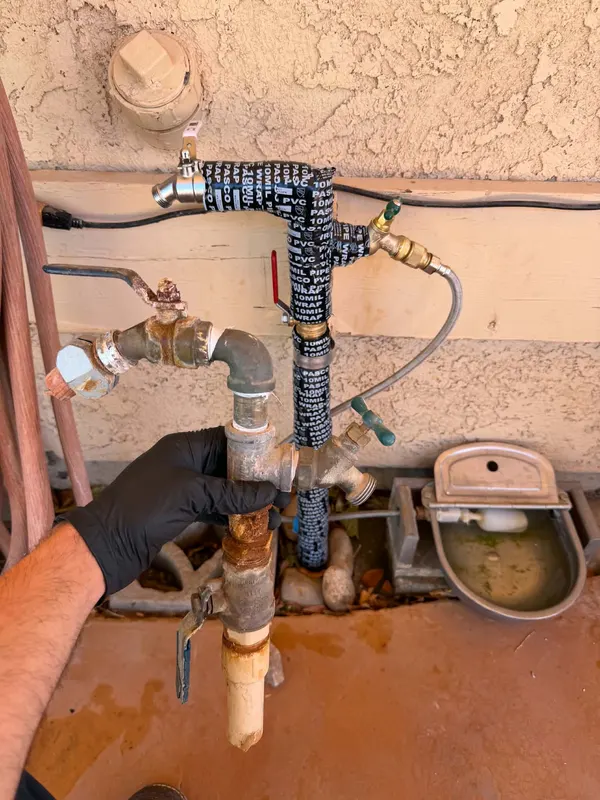 Outdoor valve replacement