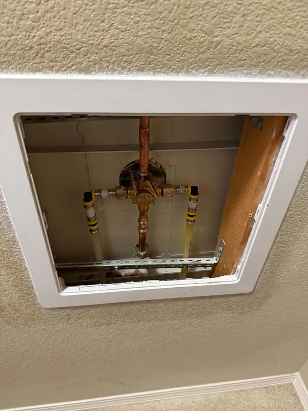 Shower valve access