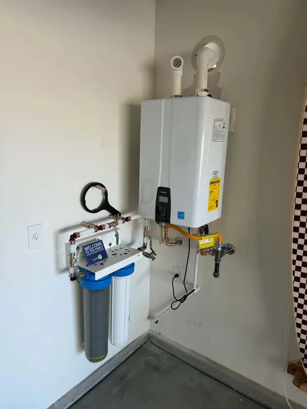 Hot water and filtration