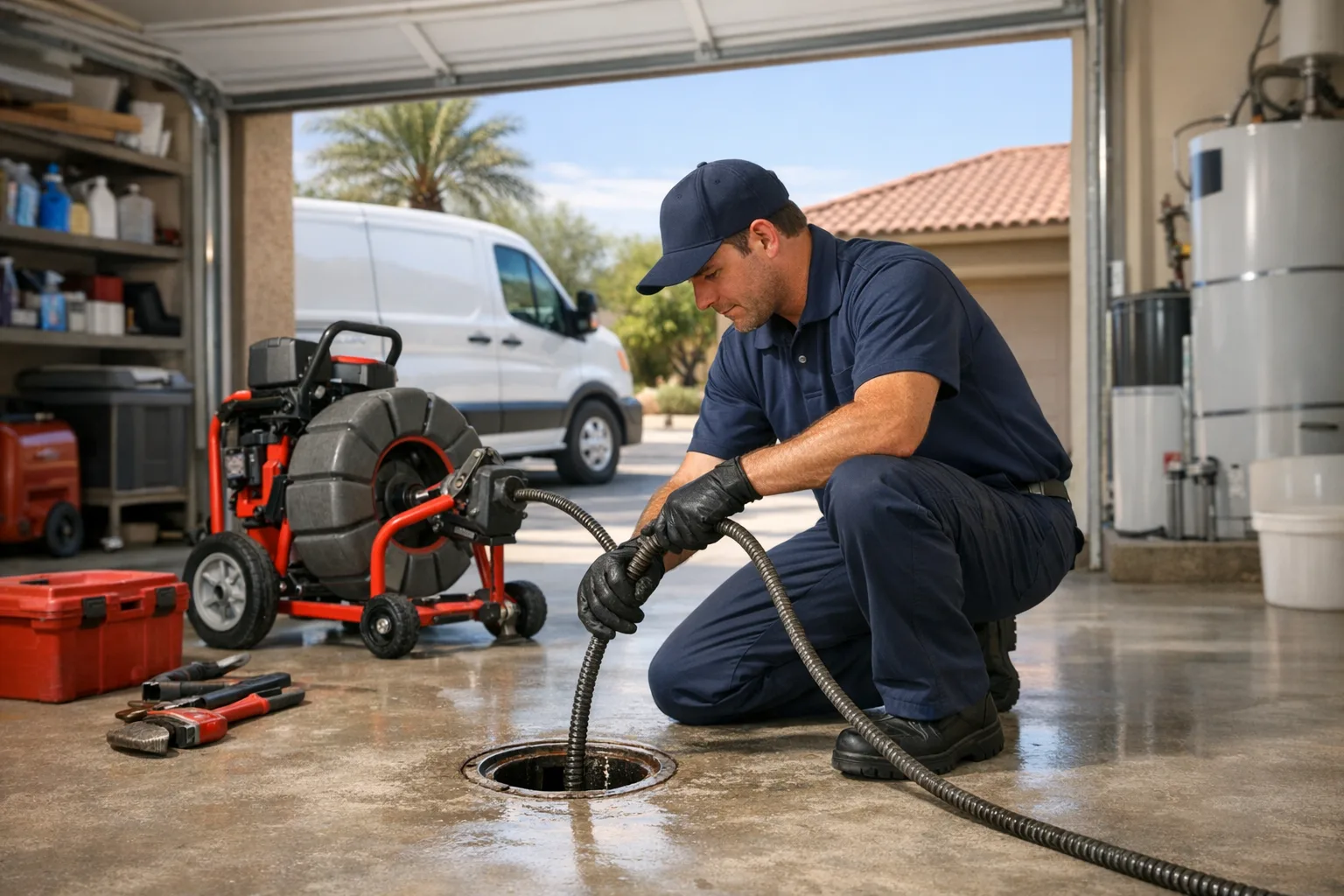 Floor Drain Cleaning Services in Phoenix, AZ | Goodfellas Plumbing