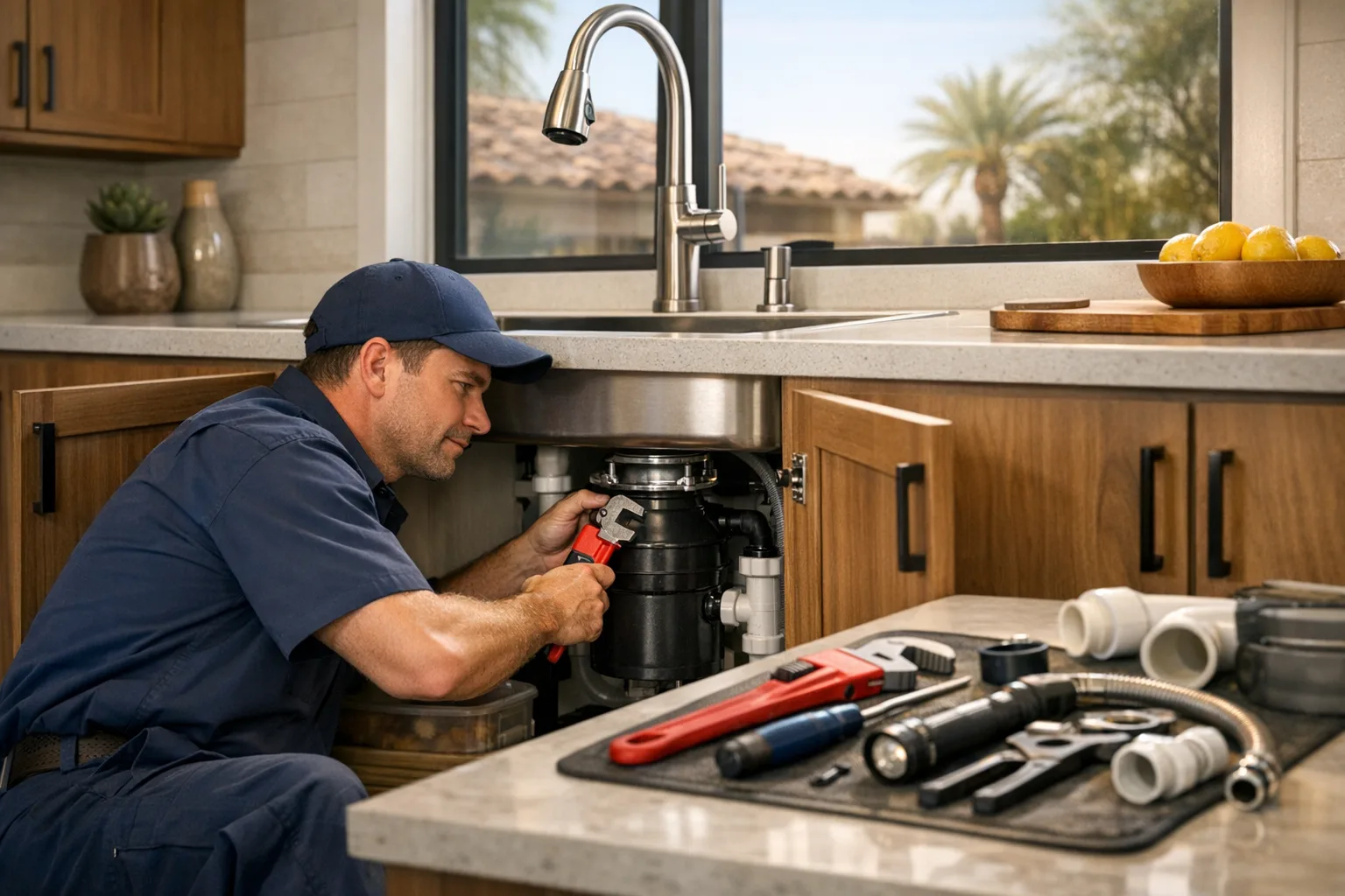 Garbage Disposal Repair Services in Phoenix AZ | Fast Help from Goodfellas Plumbing