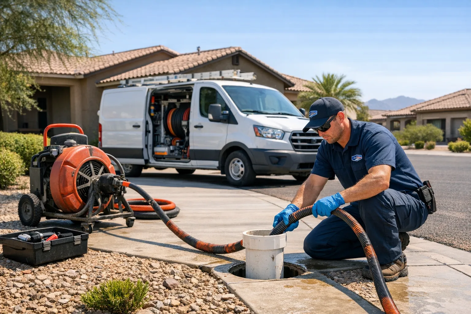 Main Sewer Line Cleaning in Goodyear, AZ | Fast, Professional Service from Goodfellas Plumbing