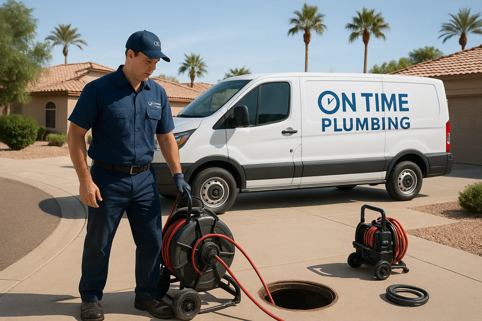Main Sewer Line Cleaning in Goodyear, AZ | Goodfellas Plumbing