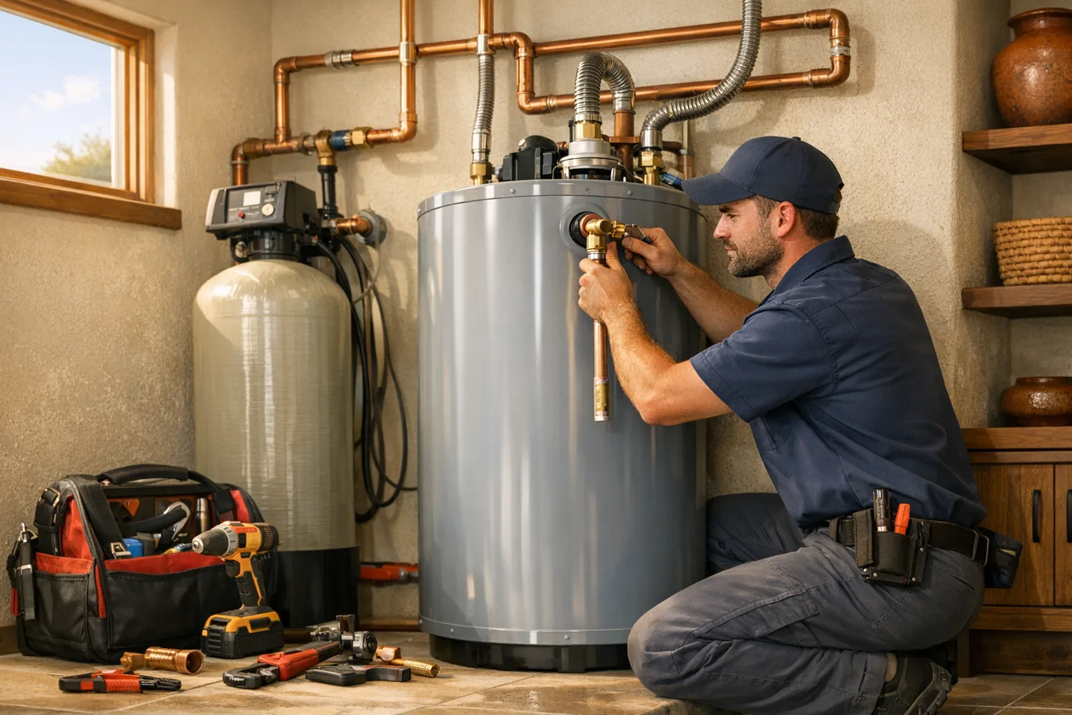 New Water Heater Installation in Goodyear, AZ | Goodfellas Plumbing