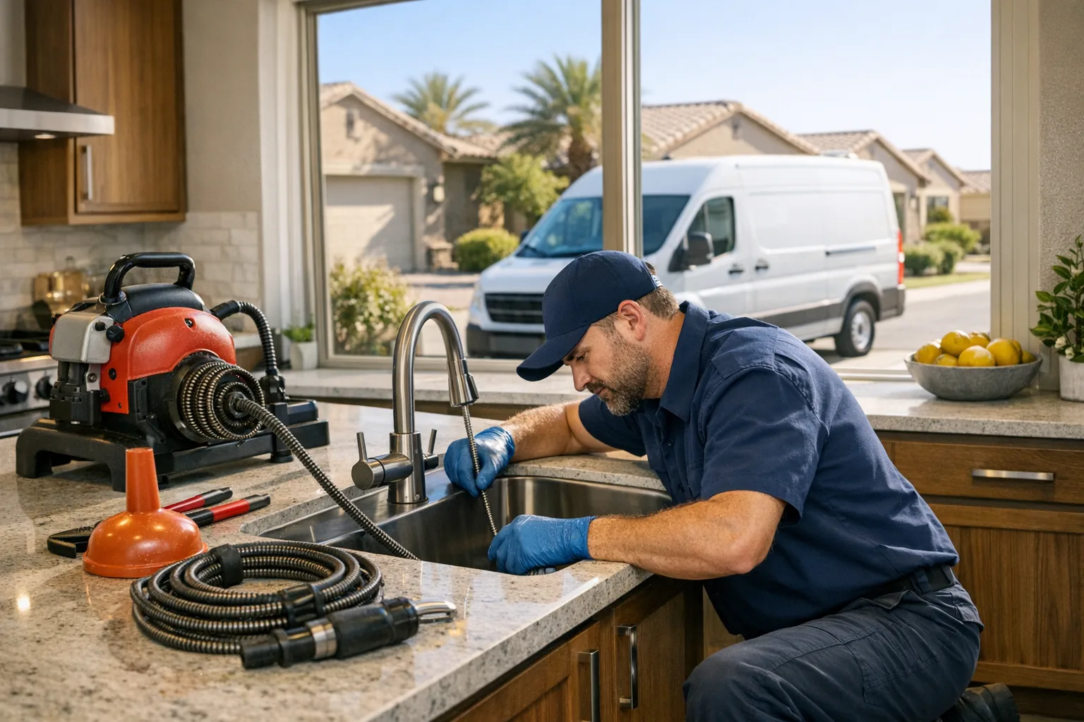 Slow Drain Repair Services in Goodyear, AZ | Goodfellas Plumbing