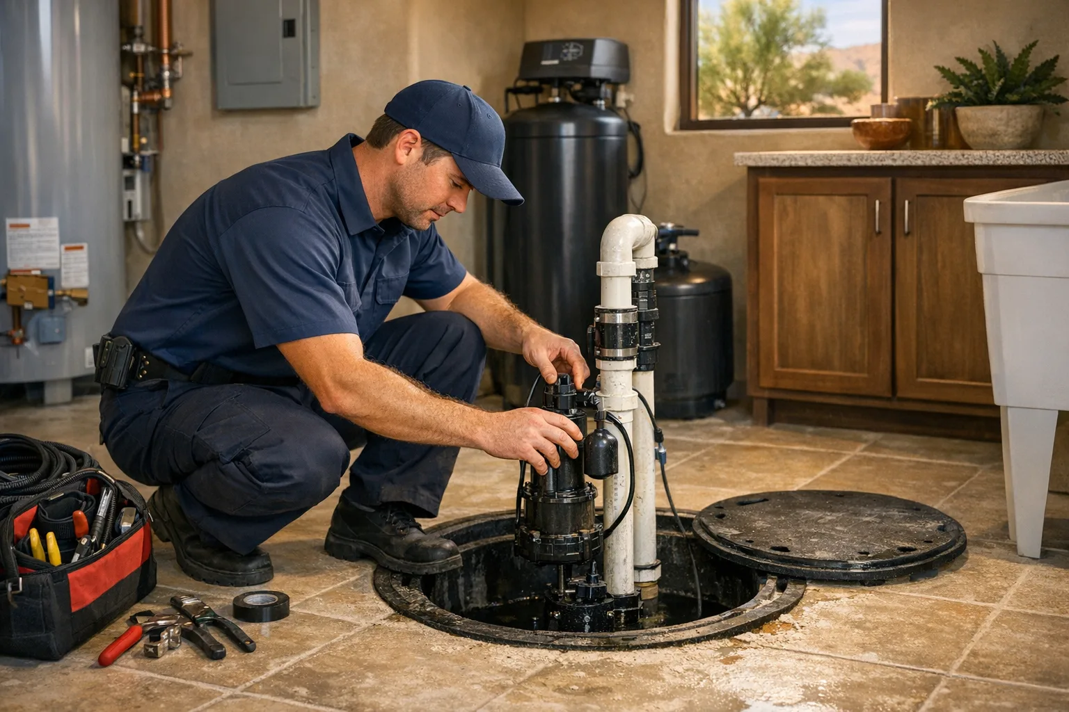 Sump Pump Plumbing Services in Goodyear, AZ | Goodfellas Plumbing