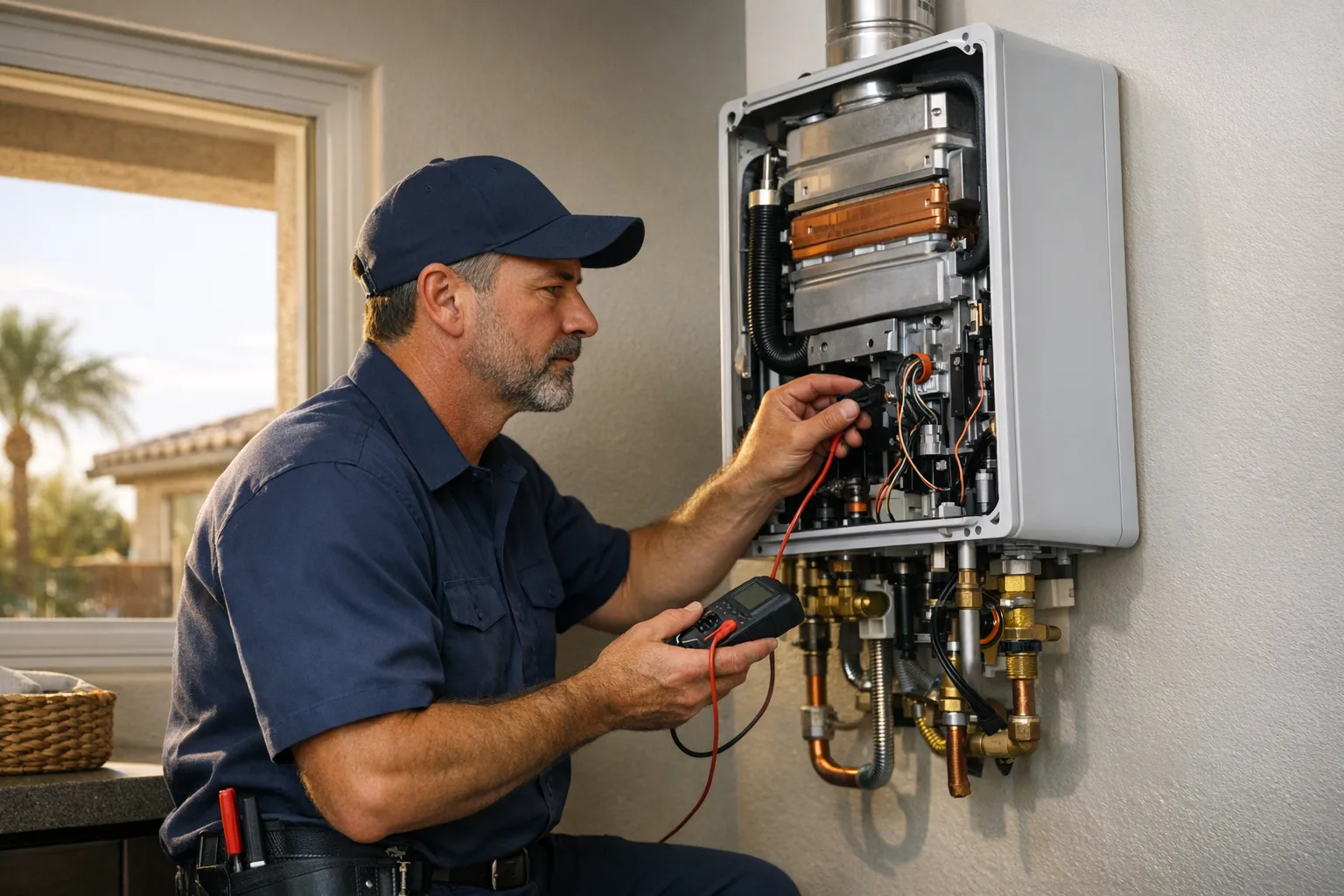 Tankless Water Heater Repair in Goodyear AZ | Fast Service from Goodfellas Plumbing