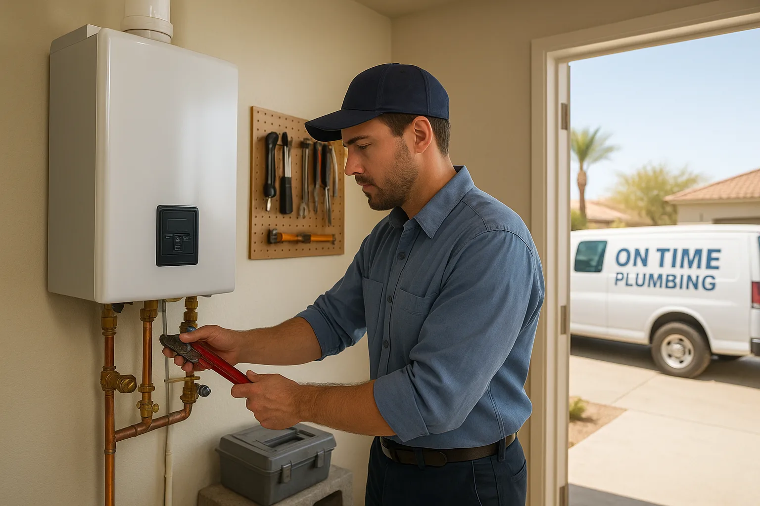 Tankless Water Heater Repair in Goodyear, AZ | Goodfellas Plumbing