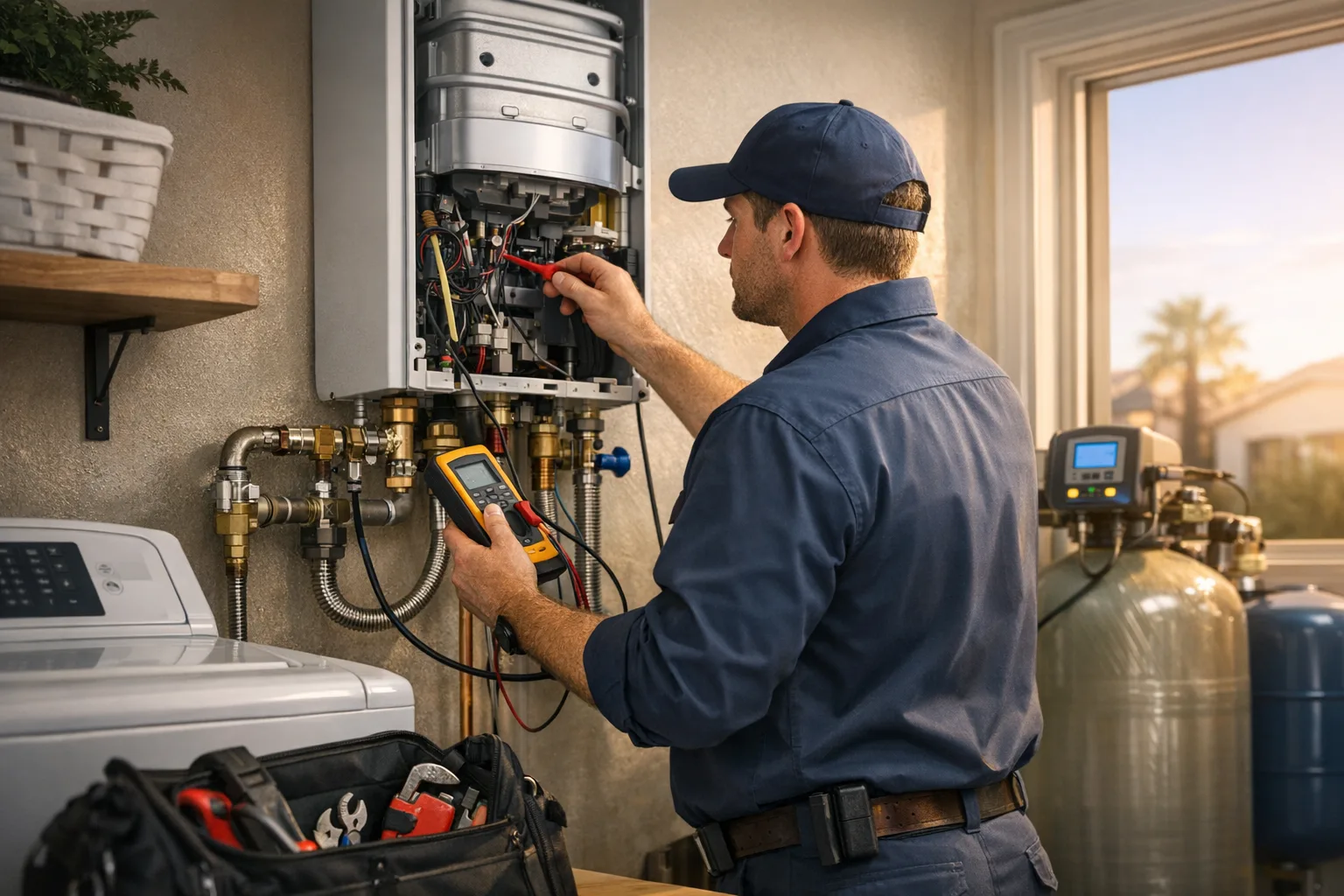 Tankless Water Heater Repair in Phoenix AZ | Fast Local Service from Goodfellas Plumbing
