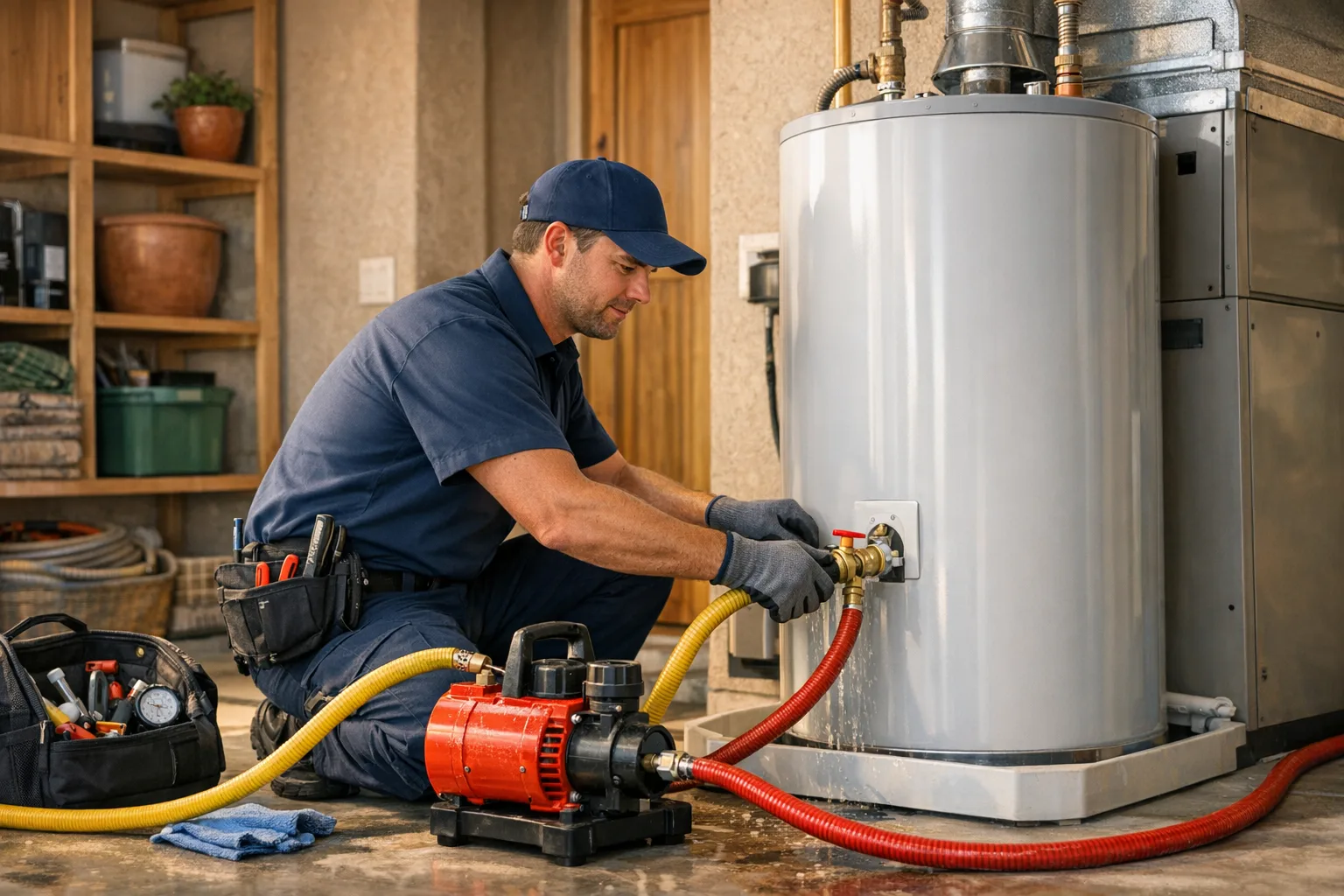 Water Heater Flushing Services in Goodyear, AZ | Goodfellas Plumbing