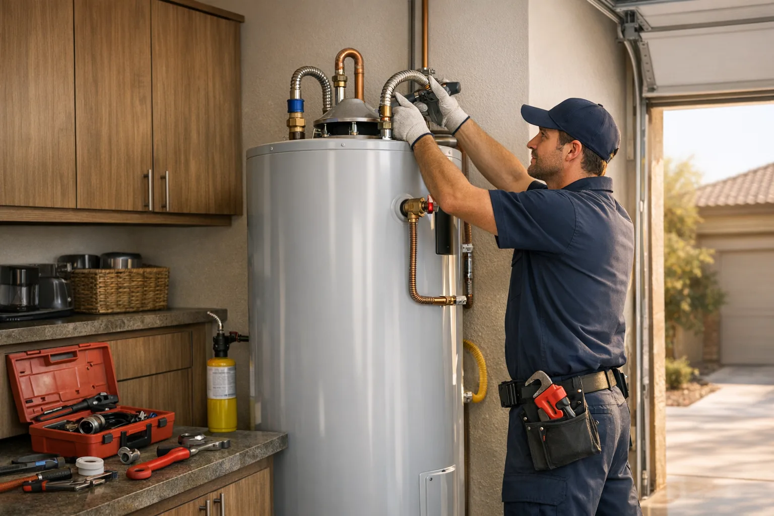 Water Heater Replacement Services in Goodyear, AZ | Goodfellas Plumbing