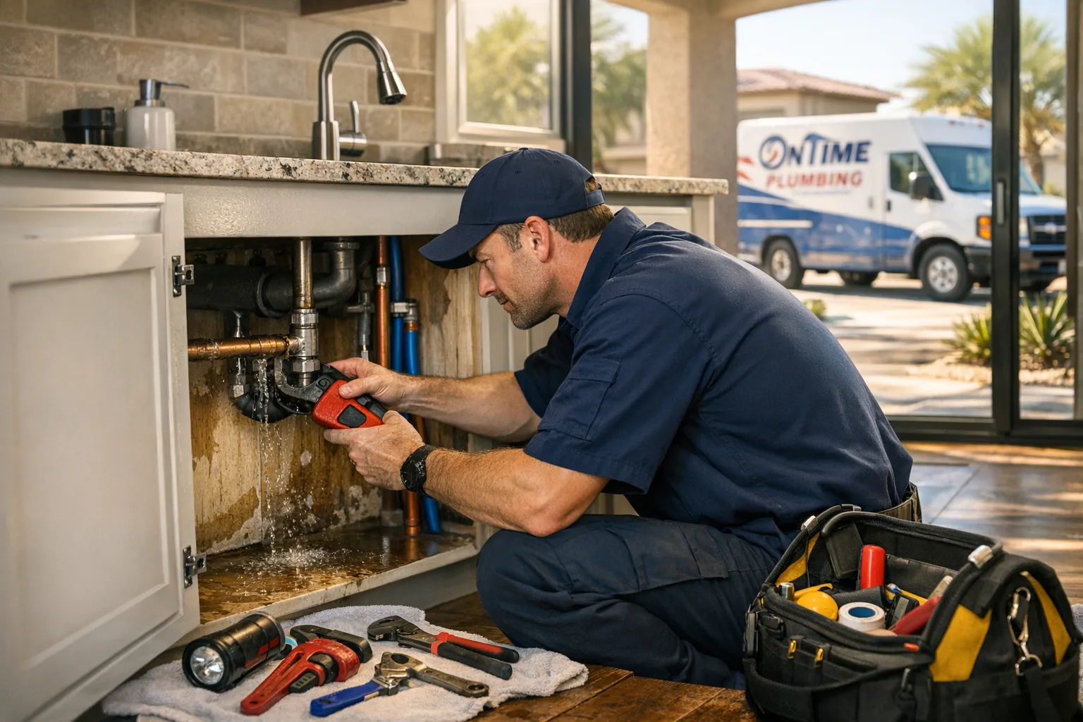 Water Leak Repair Services in Goodyear AZ: Fast, Local Help from Goodfellas Plumbing